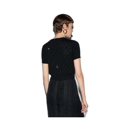 Fine wool GG crystal top
