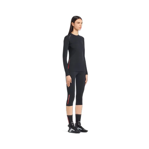 Soft Rec Polyester crew-neck sweater