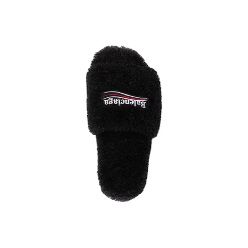 Furry Slide Sandal