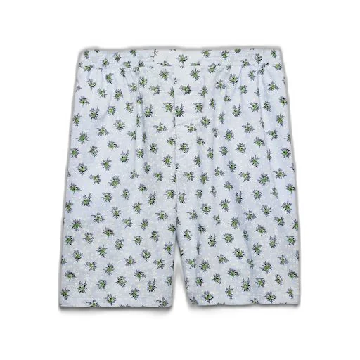 Printed cotton Bermudas