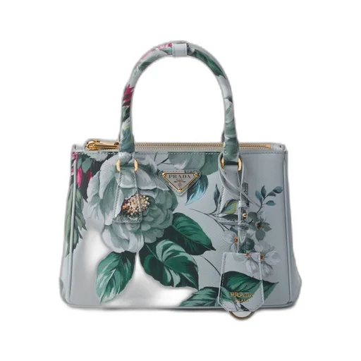 Prada Galleria printed Saffiano leather bag