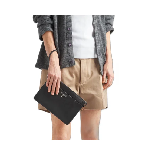 Saffiano Leather Pouch