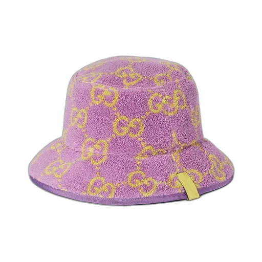 GG terrycloth jacquard bucket hat