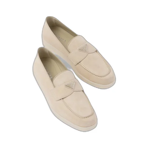 Suede loafers