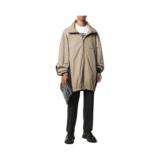 Oversized Zip-Up Lightweight Track Jacket