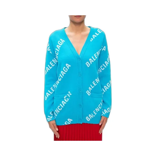 Logo Monogram Cardigan Relaxed Fit