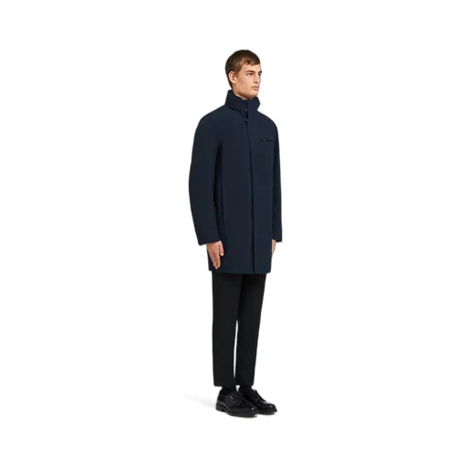 Technical fabric raincoat