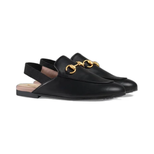 Children's Princetown leather slipper