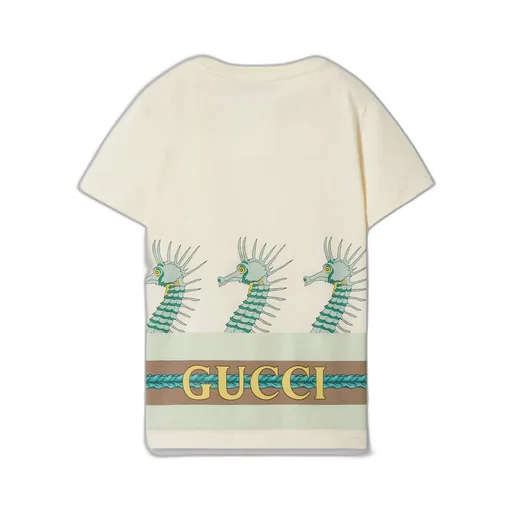 Children's printed cotton T-shirt