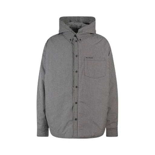 Plaid Padded Jacket-Shirt