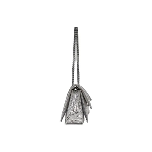 Crush Small Chain Bag Metallized Quilted