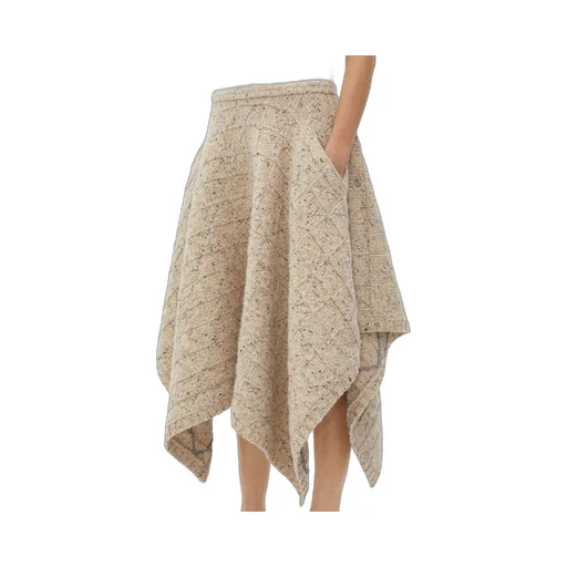 Wool Diamond Skirt