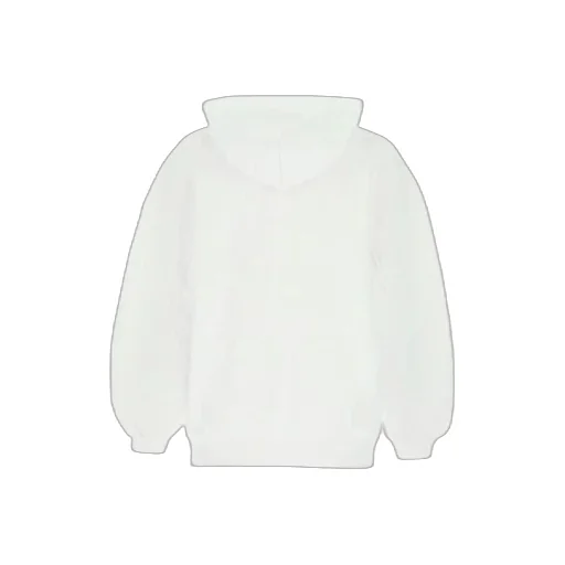 Logo Printing Hoodie White