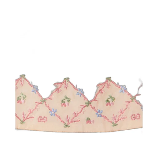 Baby embroidered silk cotton dress