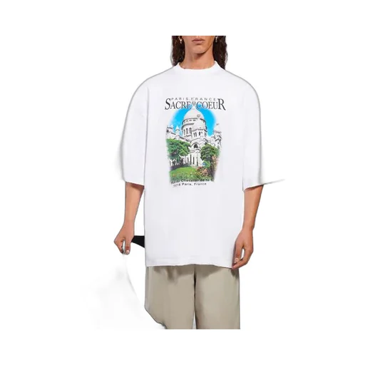 Sacre Coeur Oversized Cotton T-Shirt