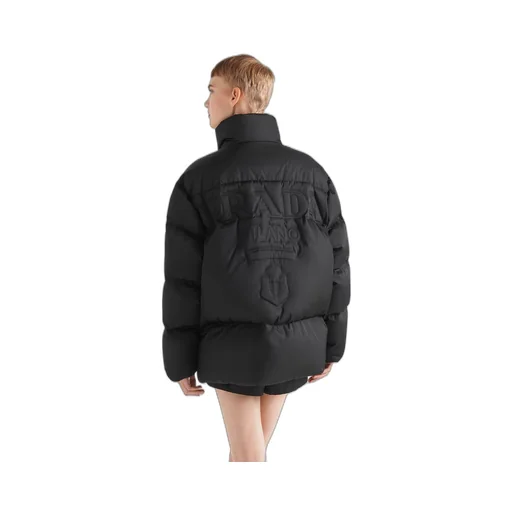 Oversized Re-Nylon down jacket