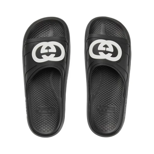 Men's Interlocking G slide sandal