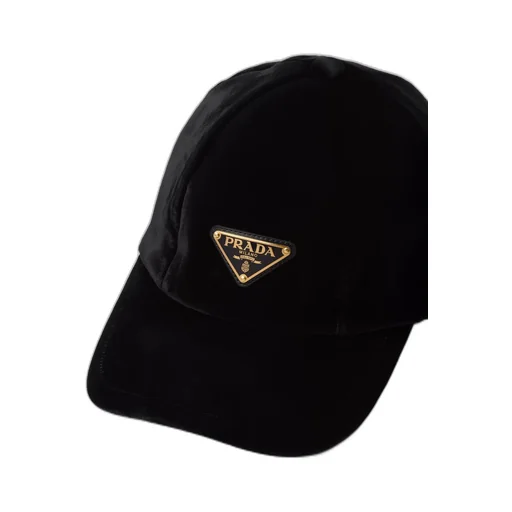 Velvet baseball cap