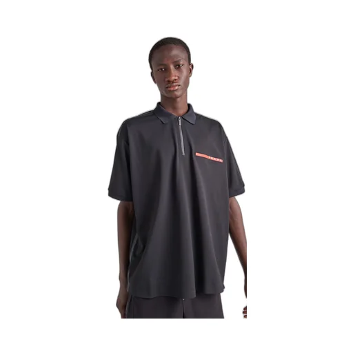 Piqué polo shirt