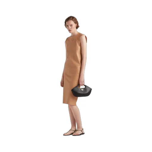 Nappa leather dress