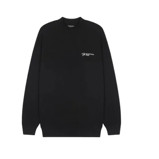 Embroidered Logo Sweater Medium Fit