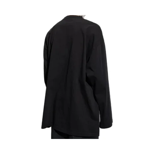 Caps Oversized Long Sleeve T-Shirt