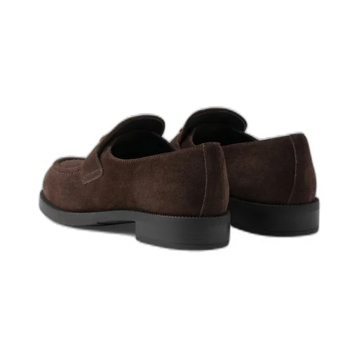 Suede loafers