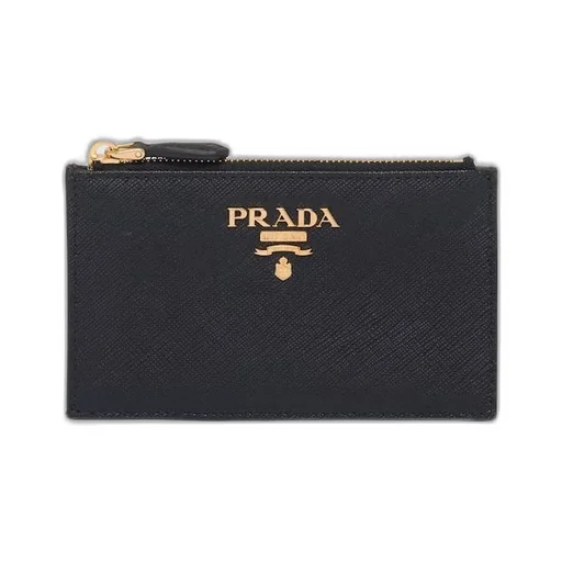 Saffiano leather card holder