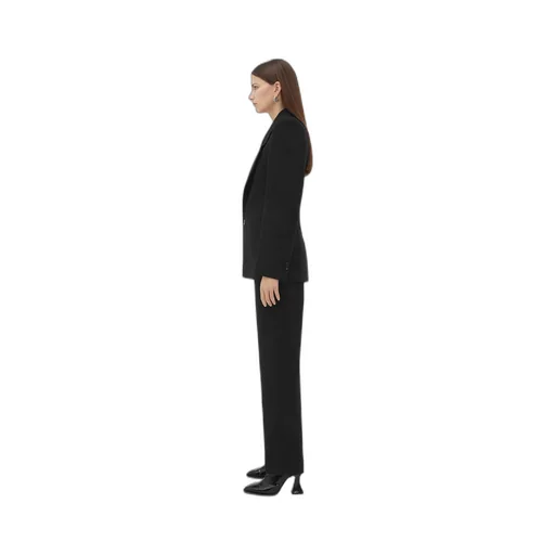 Structured Cotton Melange Jacket