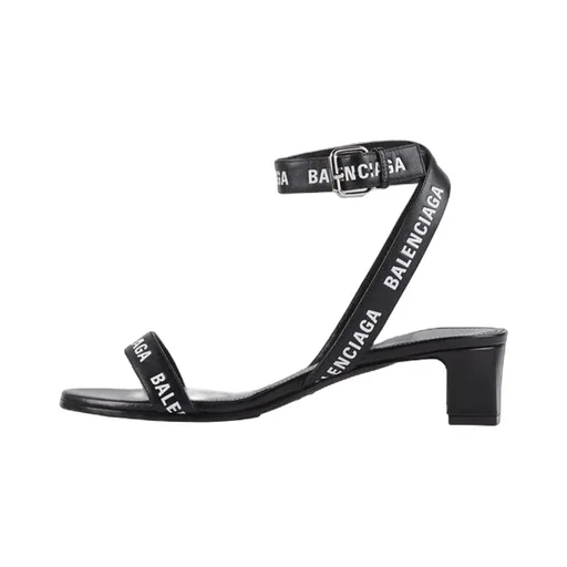 Round Cowhide Sandals