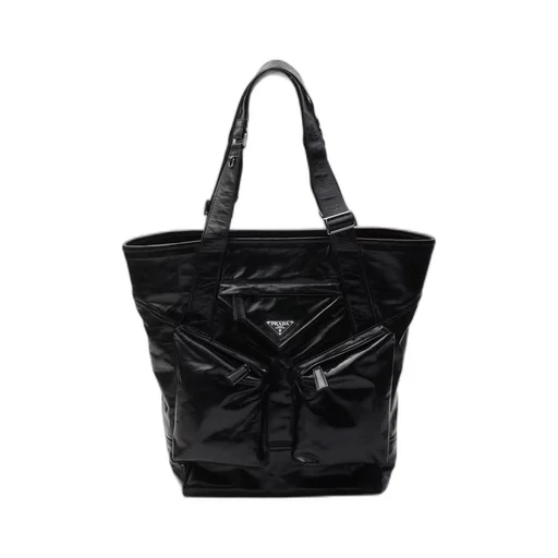 Leather tote