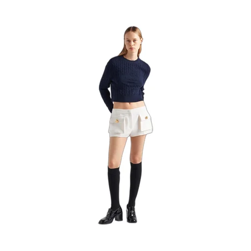 Cotton crew-neck sweater