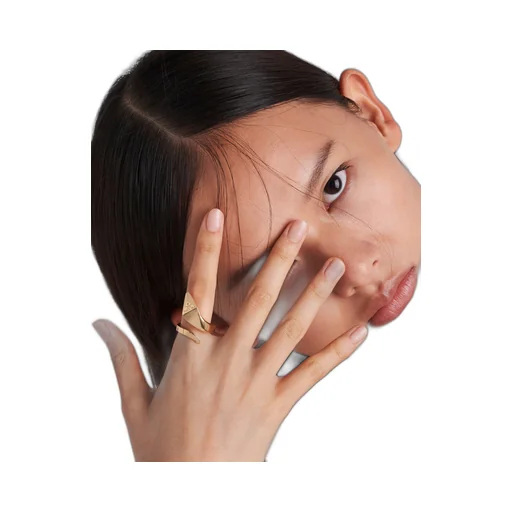 Eternal Gold snake ring in yellow gold