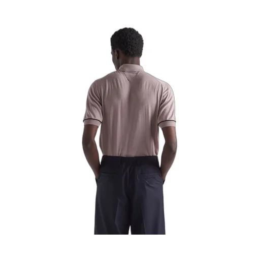 Wool polo shirt