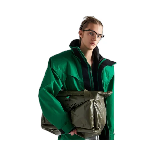 Leather travel bag
