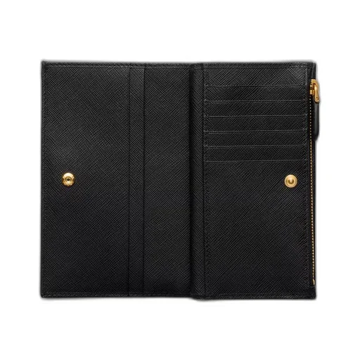 Large Saffiano leather wallet