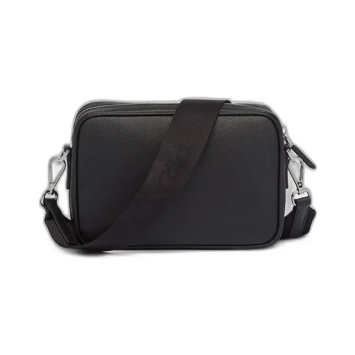 Saffiano leather shoulder bag