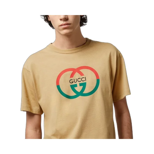 Cotton jersey printed T-shirt