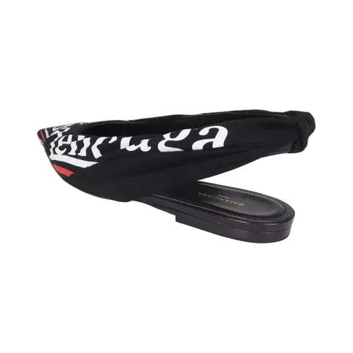 Knife Slingback Logo Print