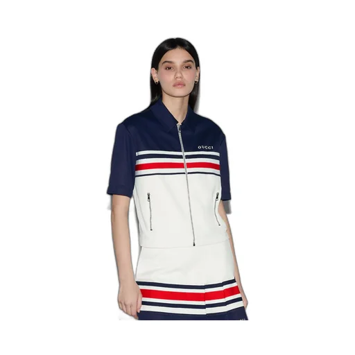 Technical jersey zip jacket
