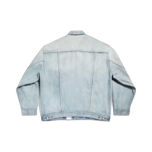 Denim Size Sticker Jacket