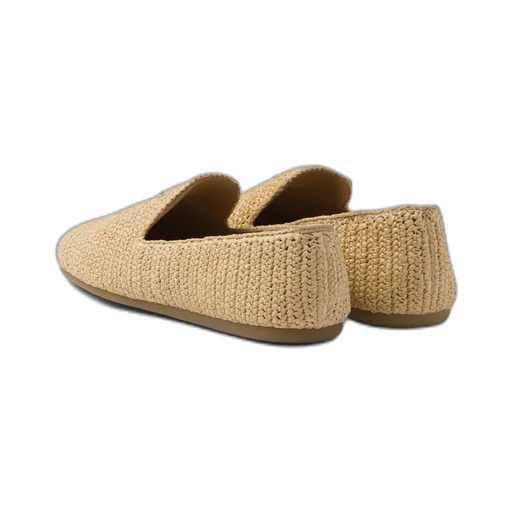 Crochet slip-on shoes