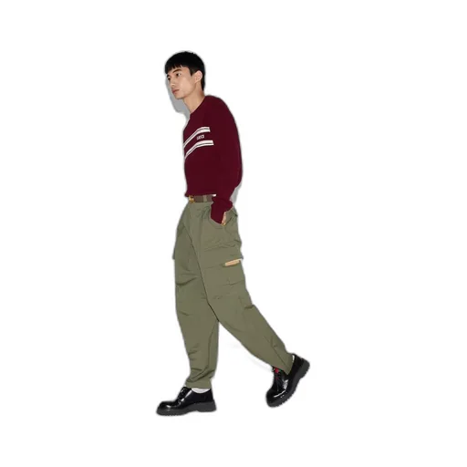 Gg Wide-Leg Cargo Pants