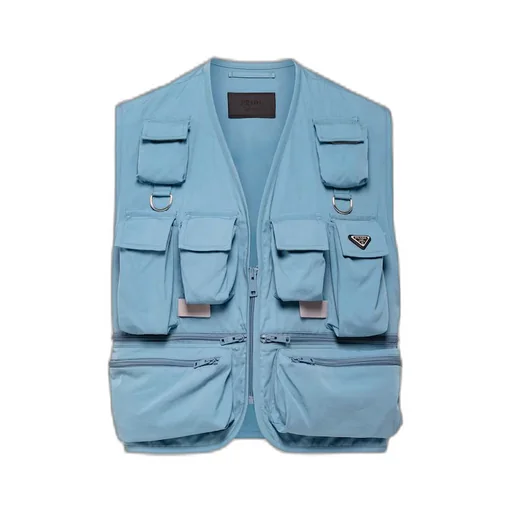 Cotton blend vest