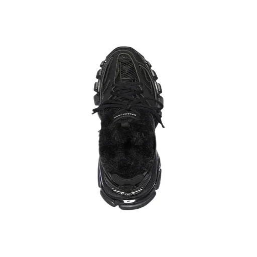 Track Faux Fur Sneaker