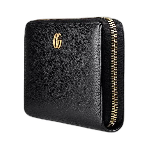 Leather zip around wallet