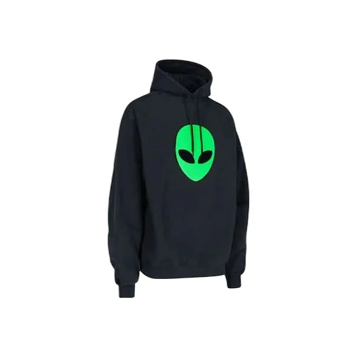 Alien Print Hoodie