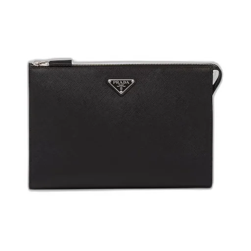 Saffiano leather men's bag