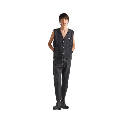 Five-pocket denim jeans