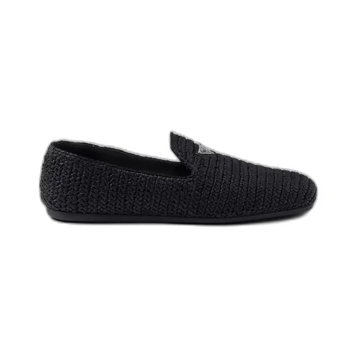 Crochet slip-on shoes